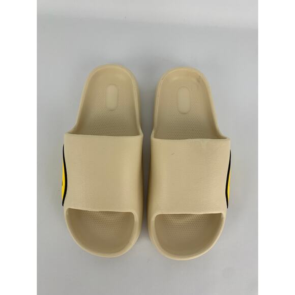 Cloud Smiley Face Slides Slippers Unisex Size Large Women 10 Men 8.5 Sandals New - Picture 4 of 7